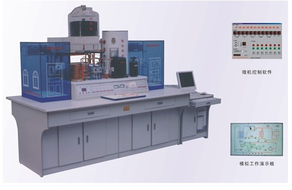 JY-KT2仿真型中央空调微机控制实验室设备（带微机接口）