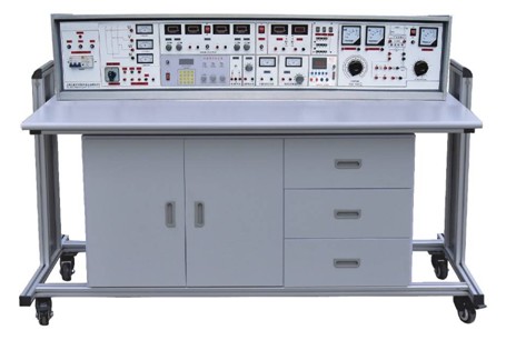 JYBK-535E  电工、模电、数电、电气控制(带直流电机)实验台