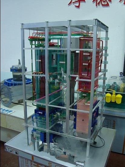 WG400/140-1超高压再热锅炉模型