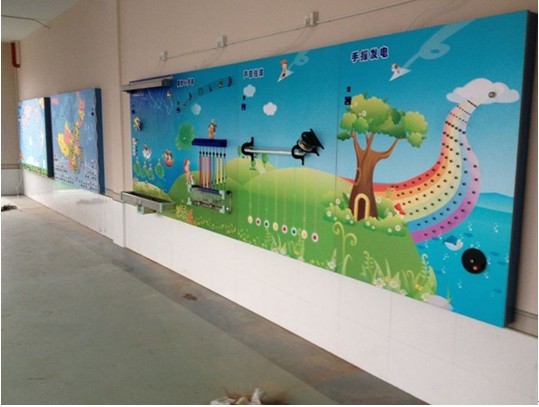 幼儿园科学活动墙体