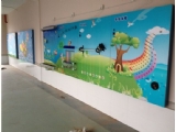 幼儿园科学活动墙体